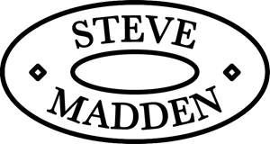 Steve Madden logo: Black text 