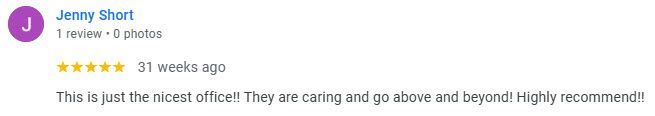 Review with 5 stars from Jenny Short: 