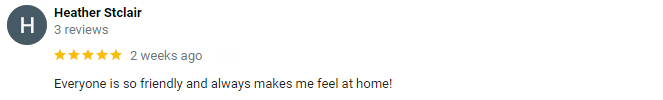 Review with 5 stars by Heather Styler.