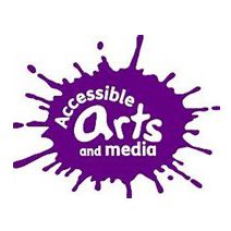 Purple paint splatter with 