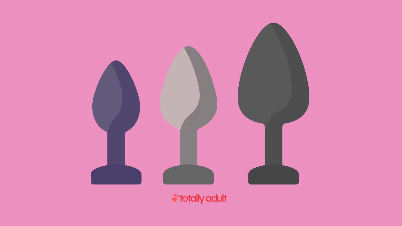 A variety of anal plugs in different shapes and sizes, encouraging individuals to explore self-care and discover the right adult toy for their needs and comfort.