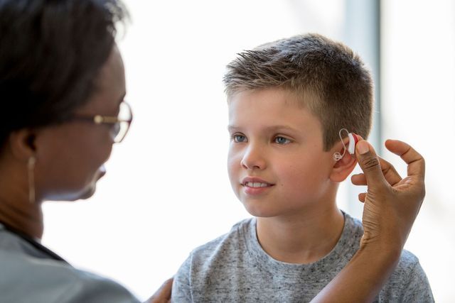 Boy With Hearing Aid — Brooklyn, NY — Urban Hearing