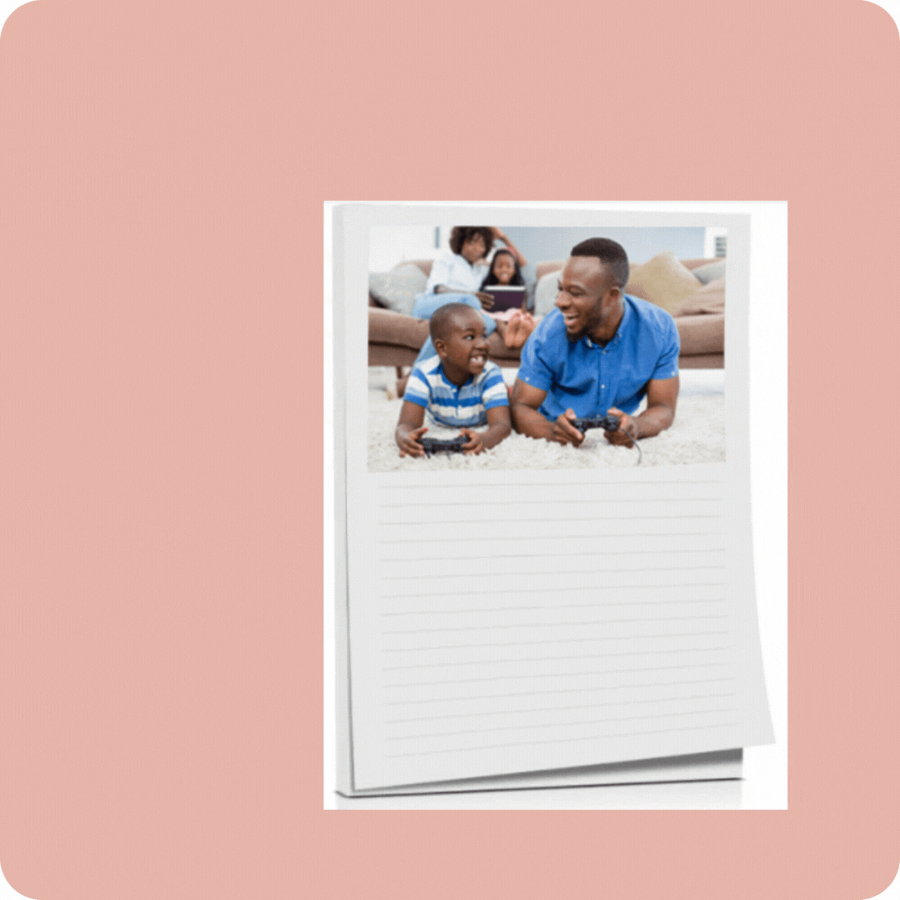 Photo Notepad Button