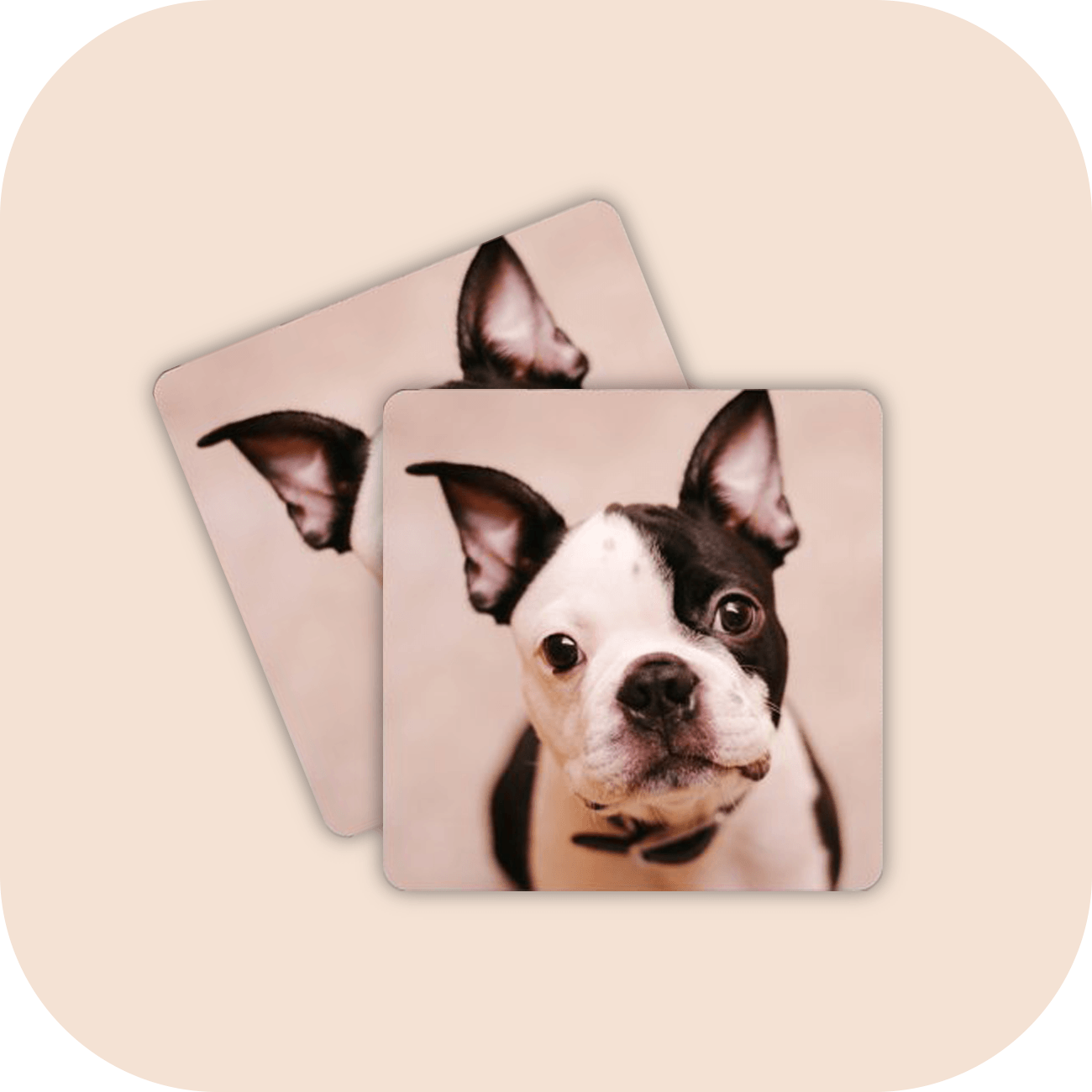 Photo Coaster Button