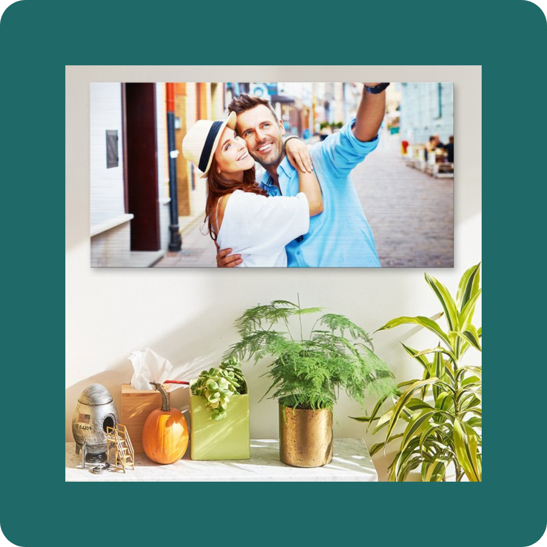 Metal Photo Print Button