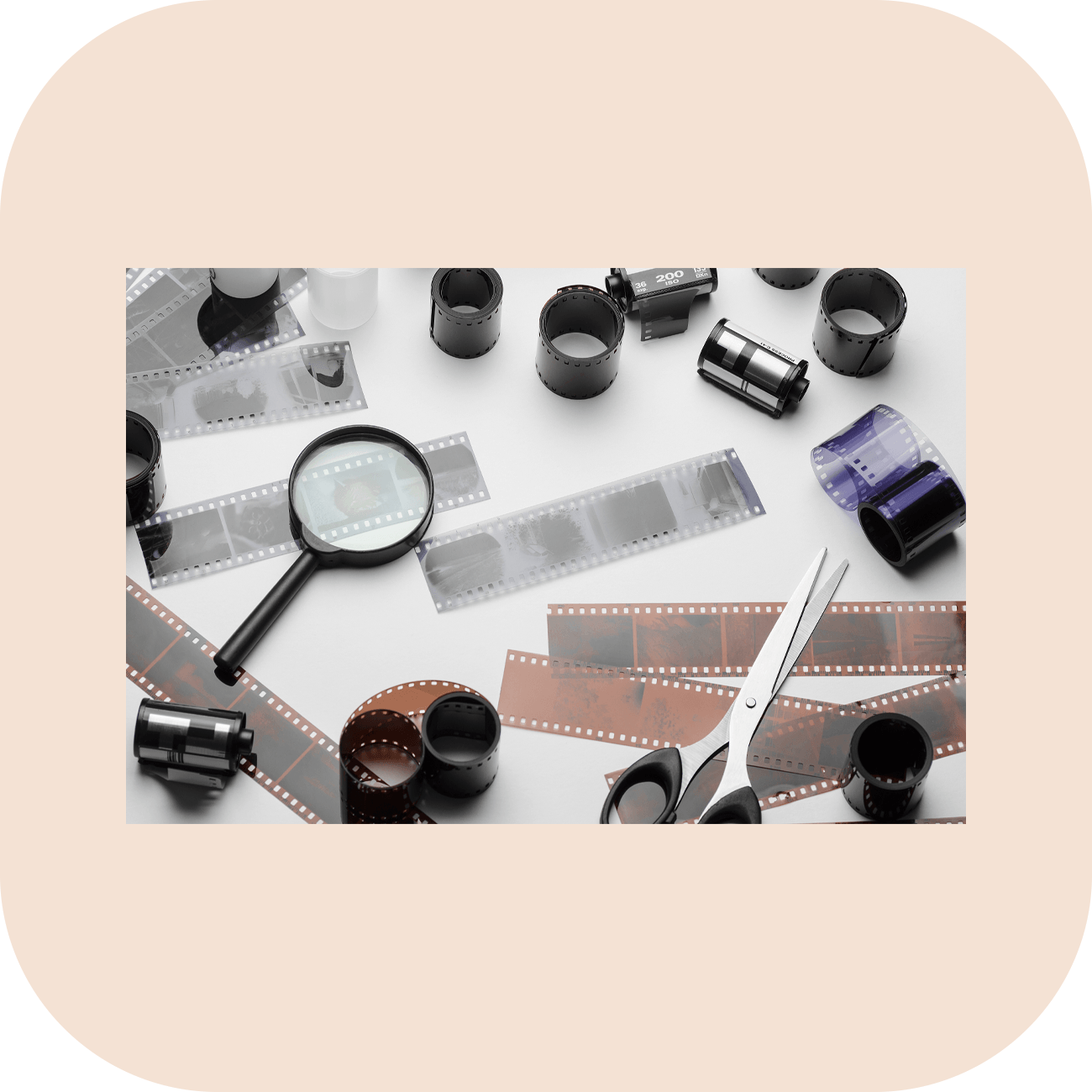 Film Developing/Processing Button