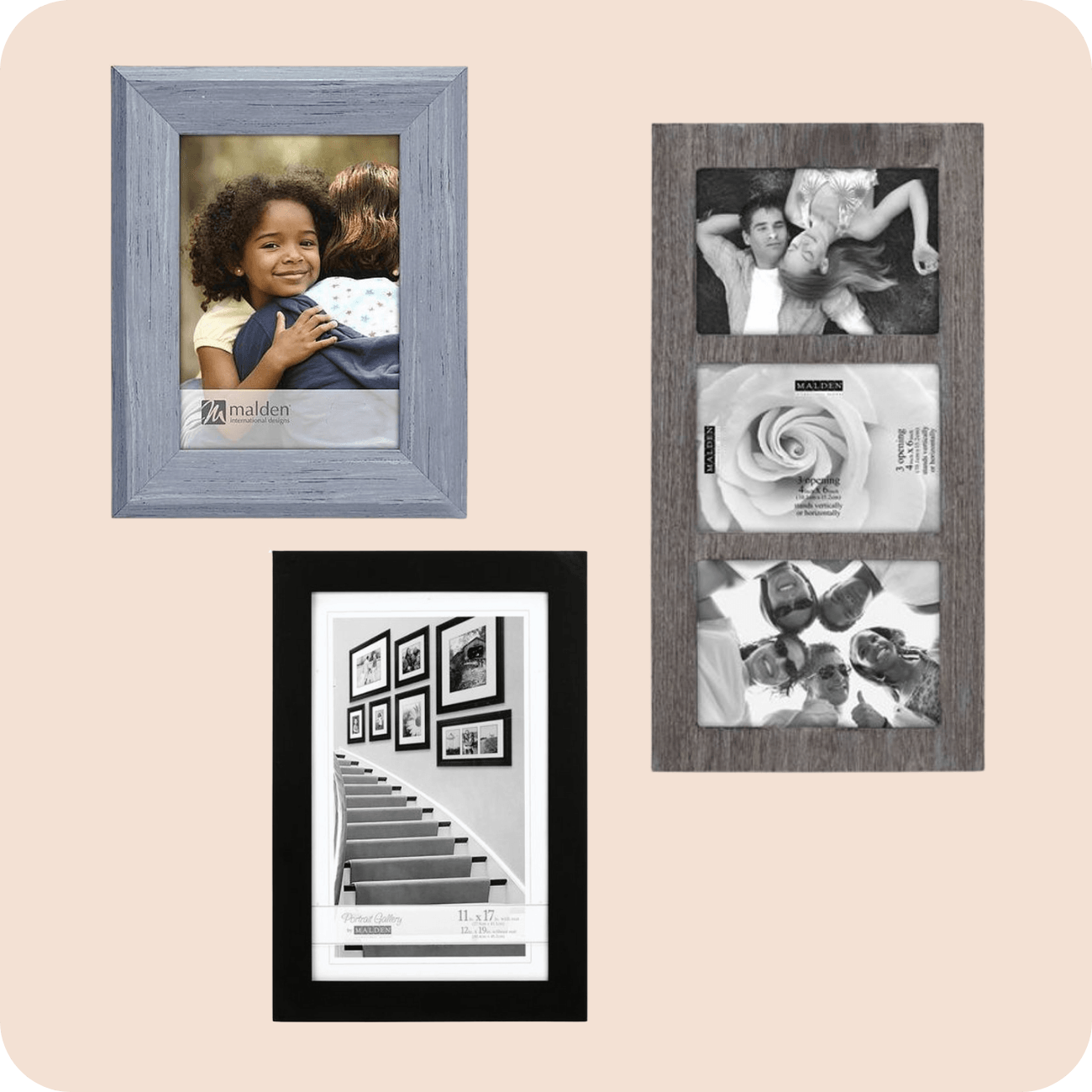 5x7 picture frames Button