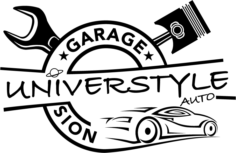 Logo garage universtyle auto Sion