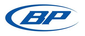 Logo bleu avec les lettres « BP » à l'intérieur d'un ovale.