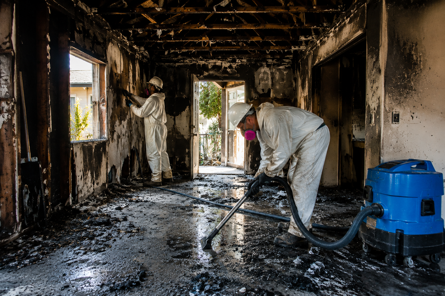 Fire Damage Cleanup North County CA
