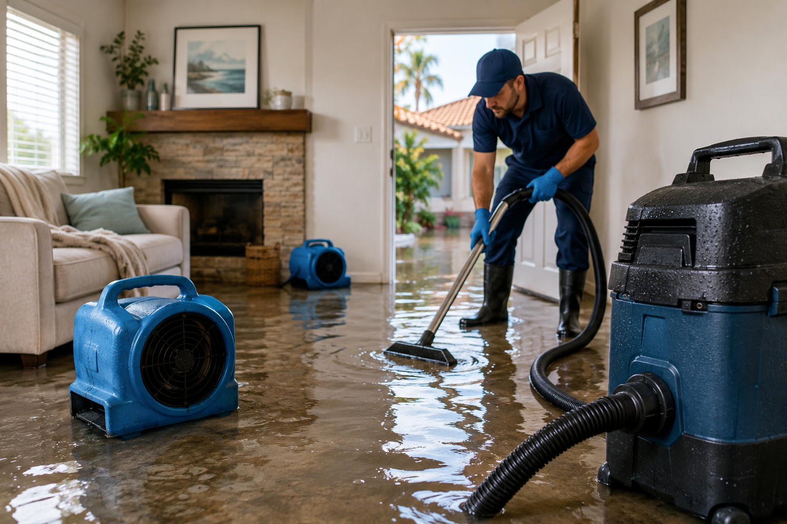 emergency flood water removal Carlsbad CA