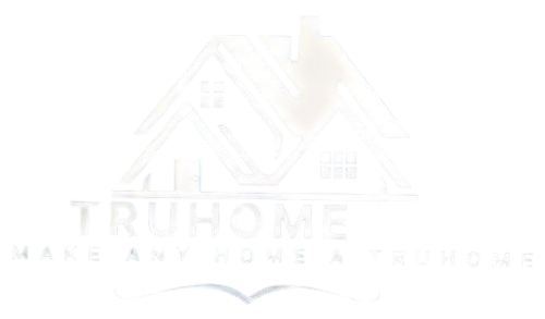 Logo featuring a house outline and "TRUHOME" text with the tagline "MAKE ANY HOME A TRUHOME."