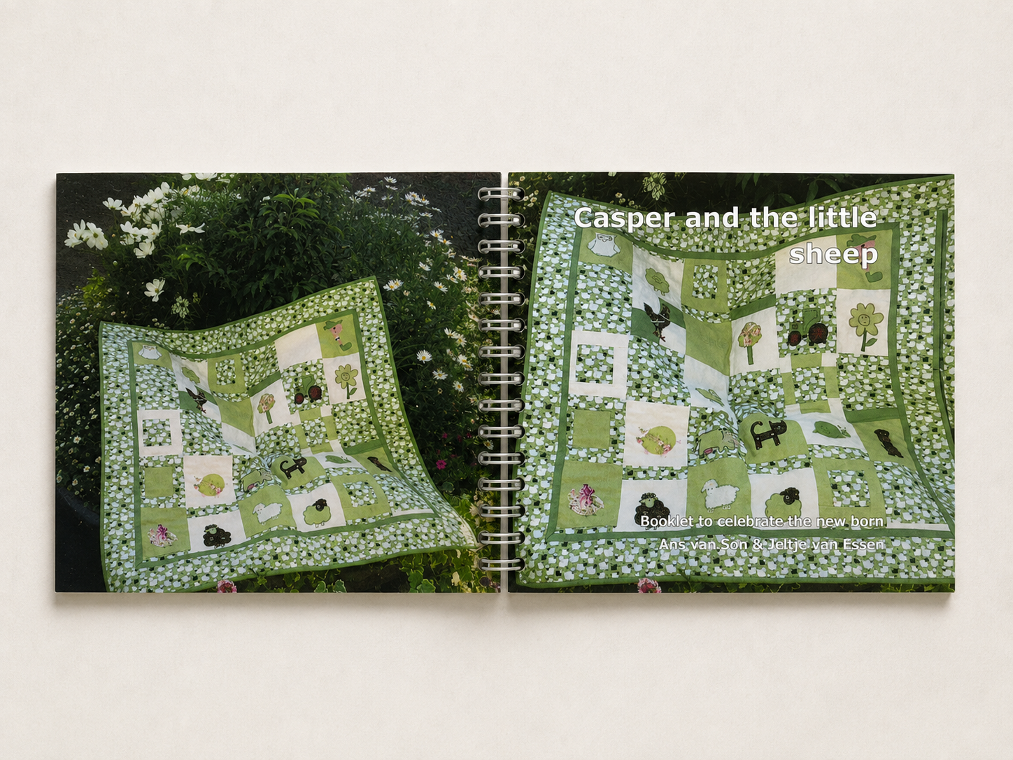 Patttern booklet Casper and the Little sheep in English