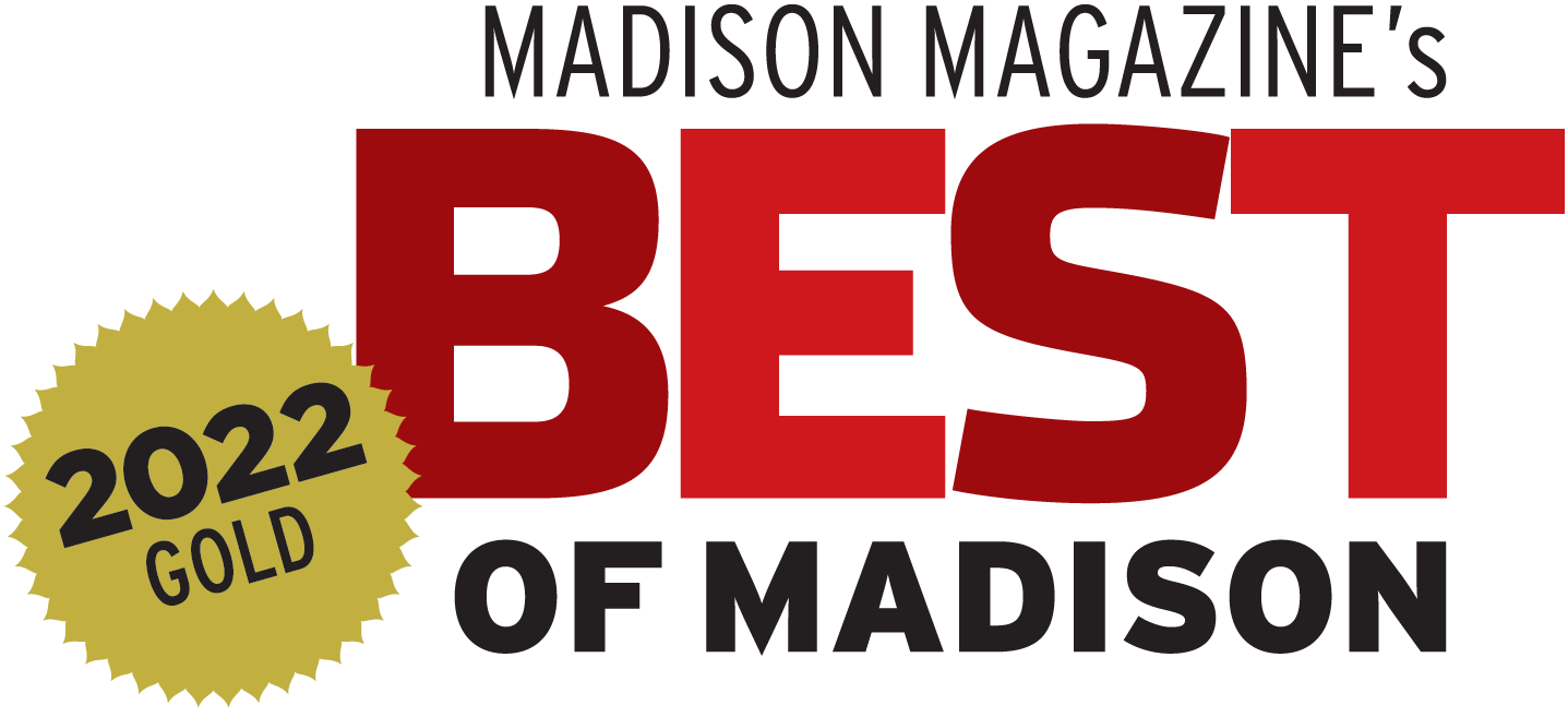 The madison magazine 's best of madison logo for 2022