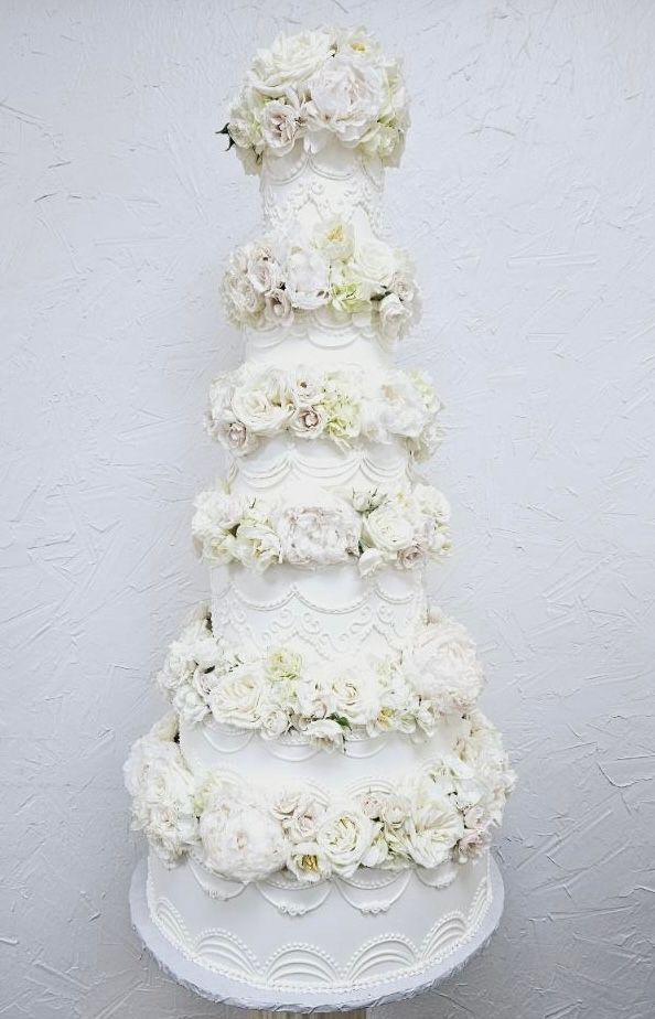 a wedding cake