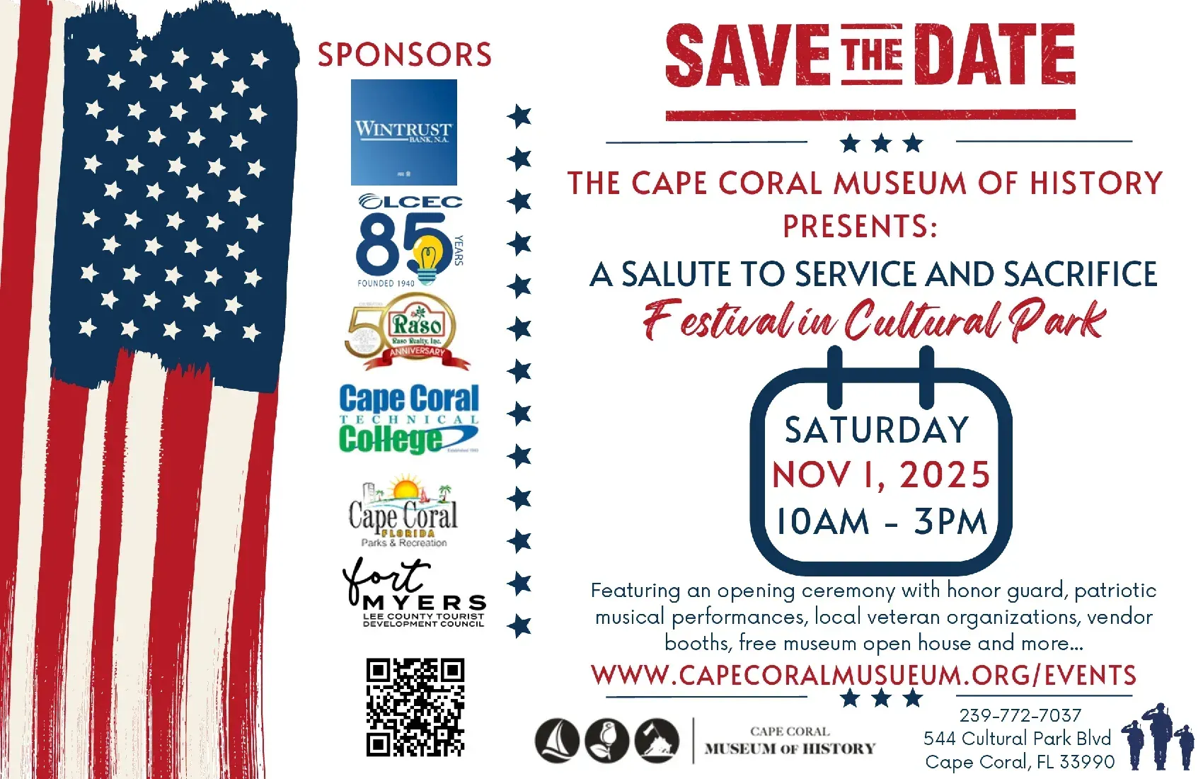 Save the Date: Cape Coral Museum of History's