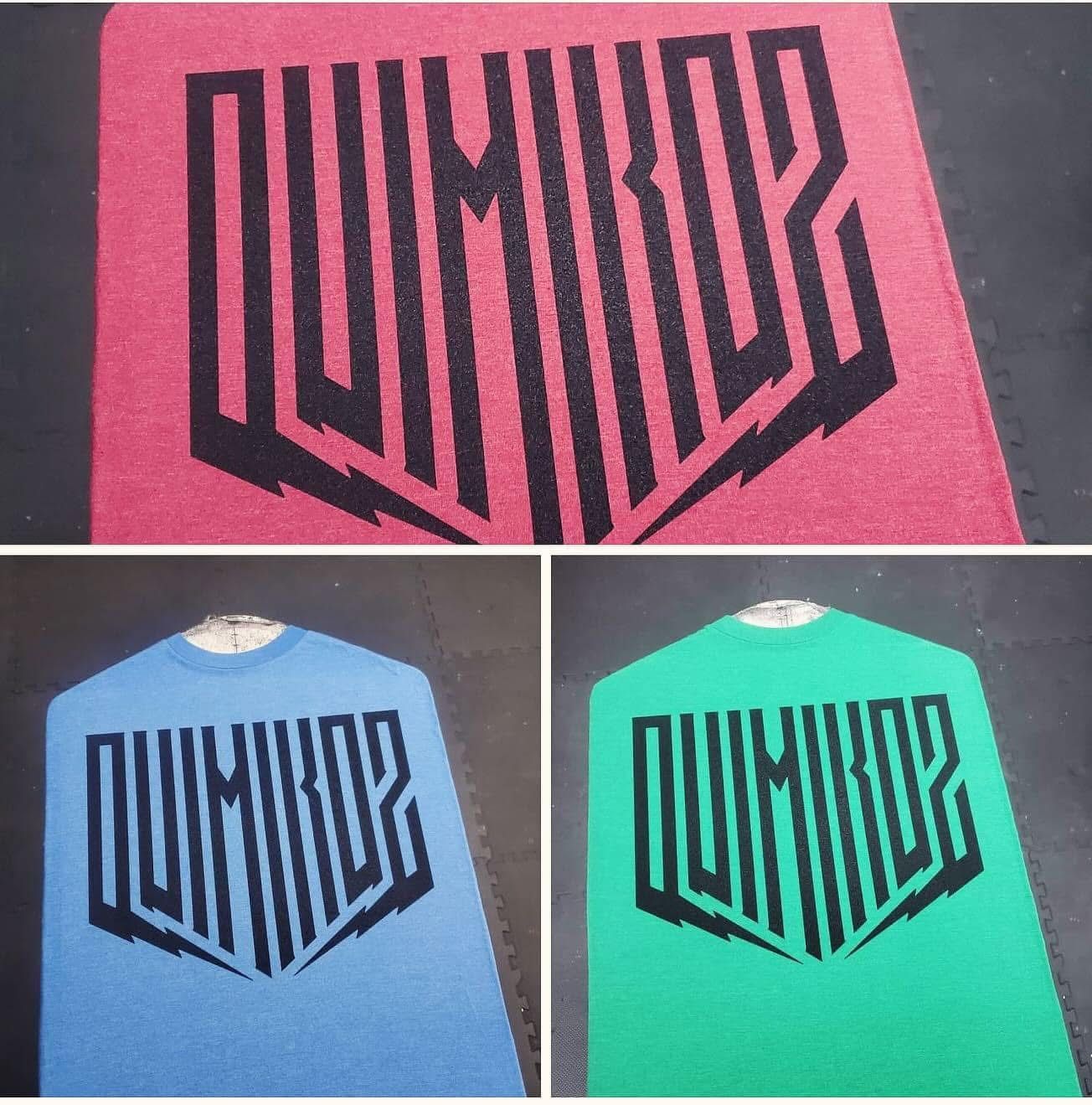Blue Quimikoz Soccer Logo T-Shirt