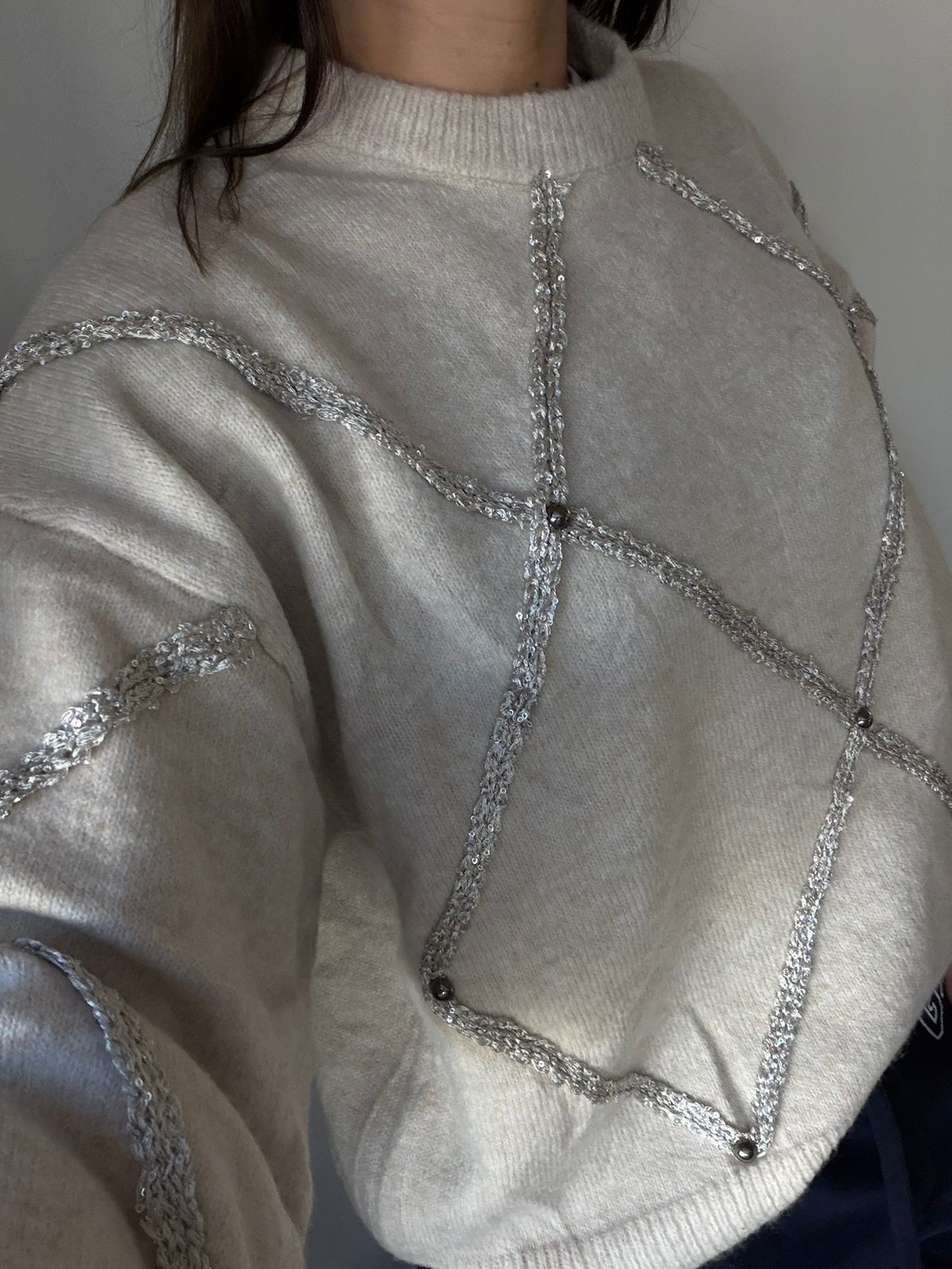 Sweater Ámbar – Crudo