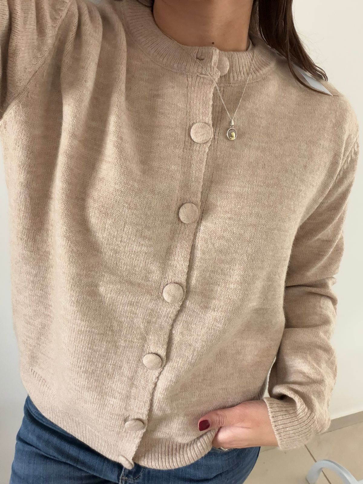 Cardigan Emma - Botones forrados