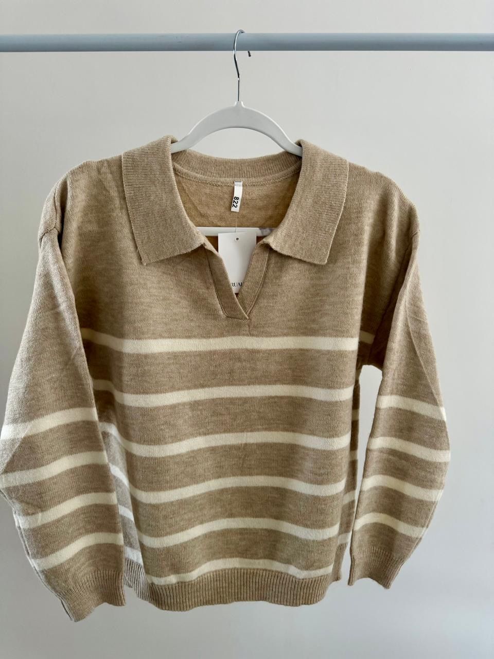 Sweater Clara - Rayado Arena