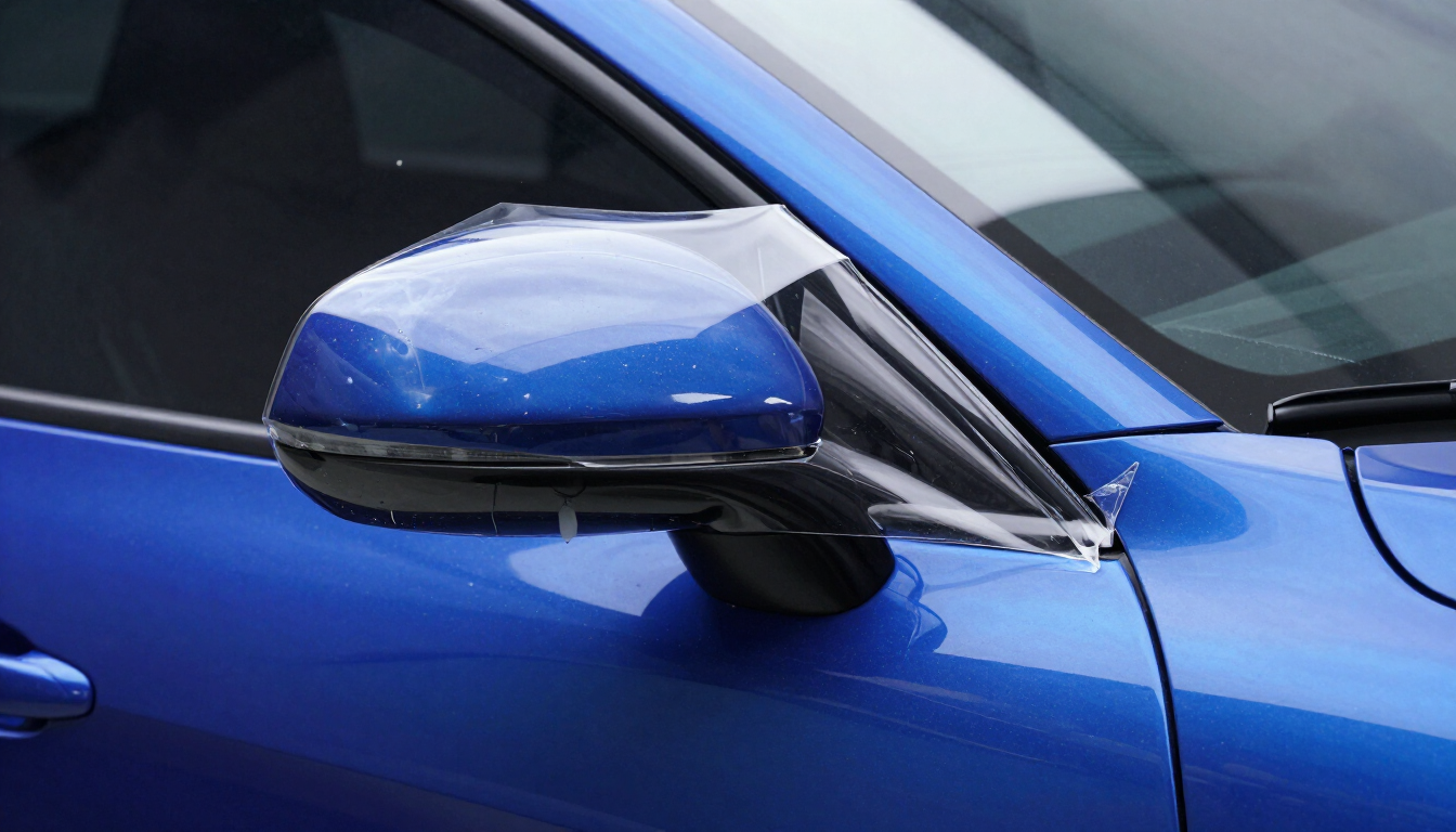 PPF A-pillar wrap detail