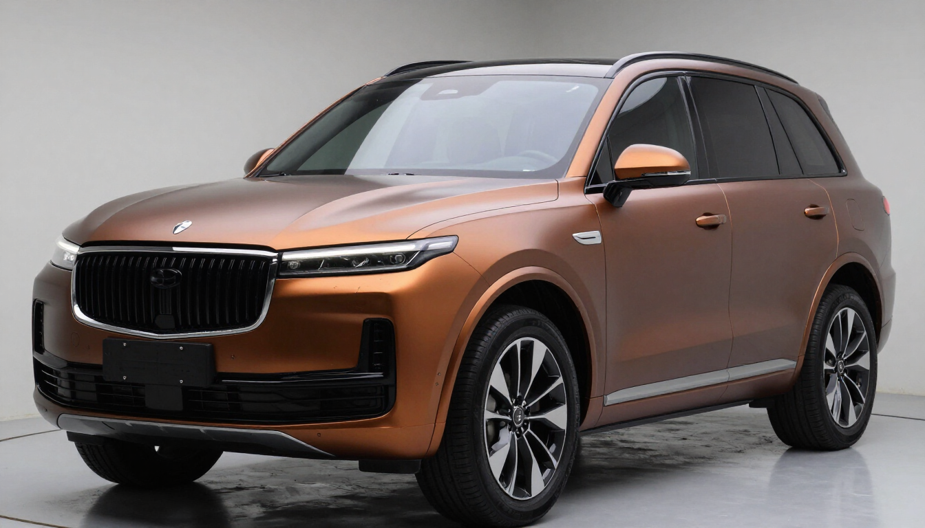 Color PPF satin bronze SUV