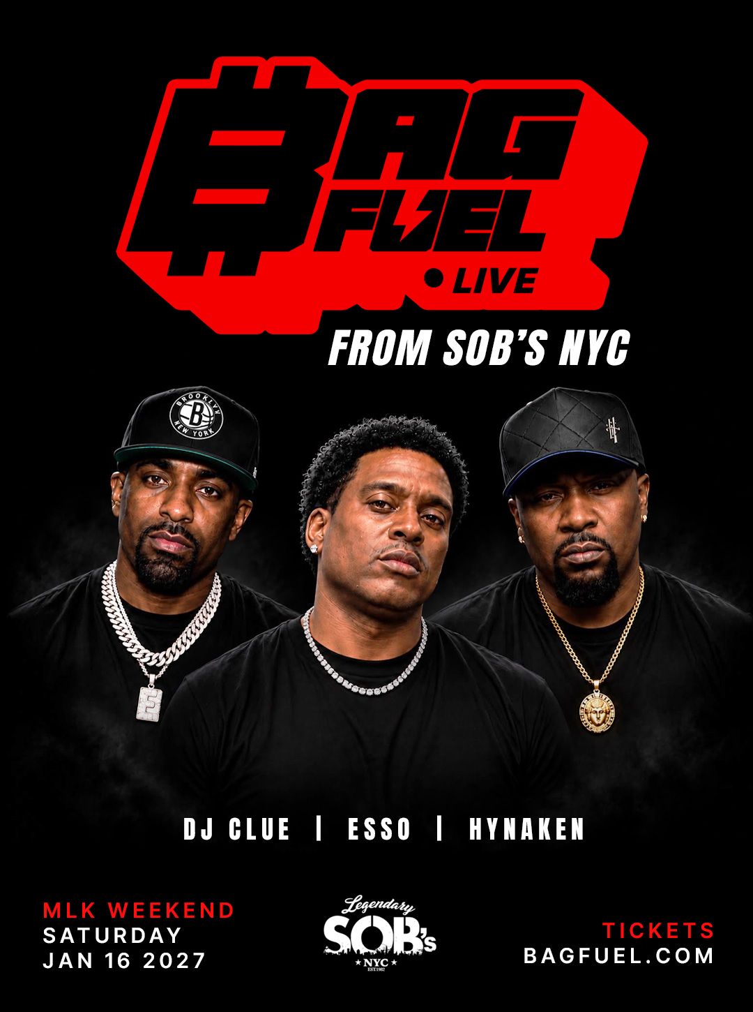 Bag Fuel Live from SOB's NYC
