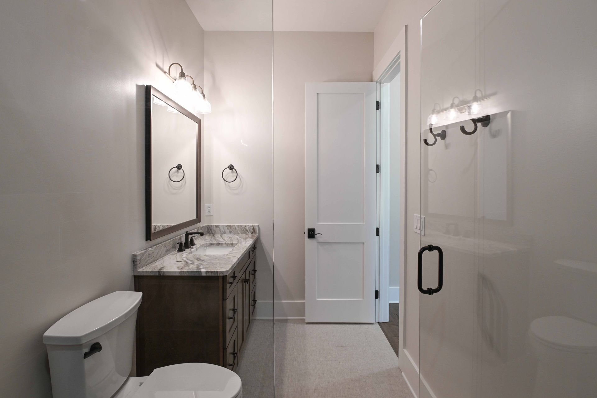 Bathroom plumbing installation in Atlanta, GA