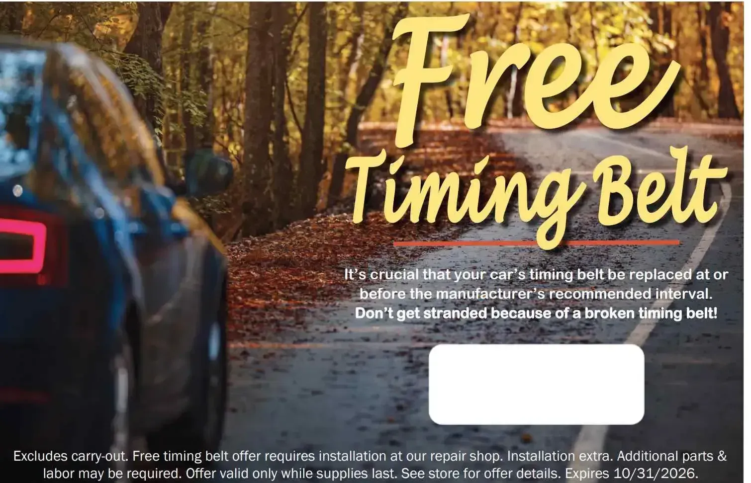 Free Timing Belt