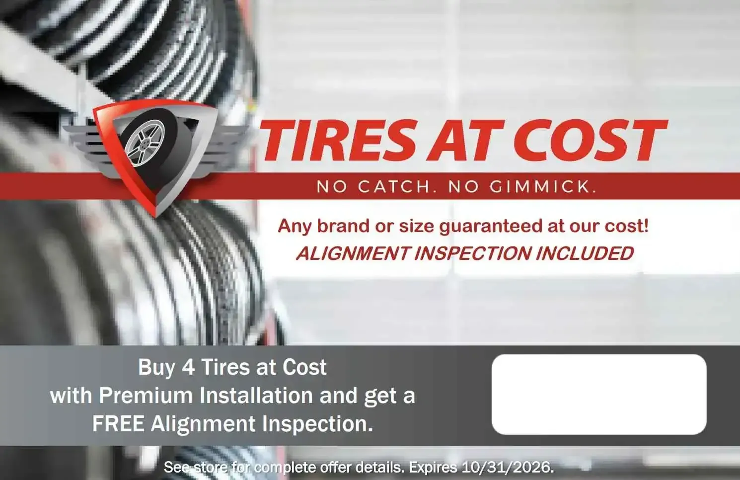 Free Alignment Inspection