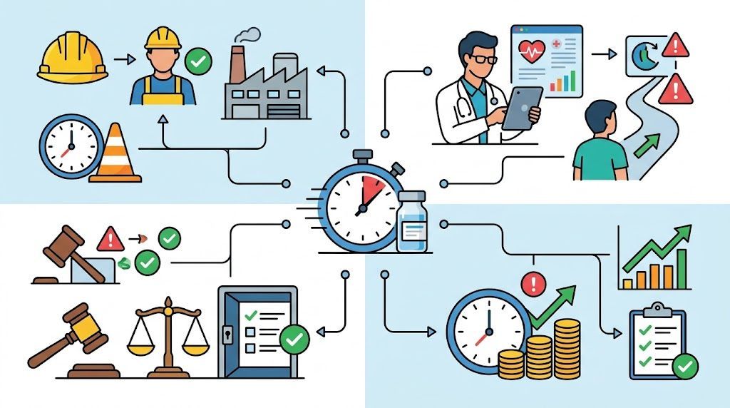 Infographic on the importance of fast drug testing