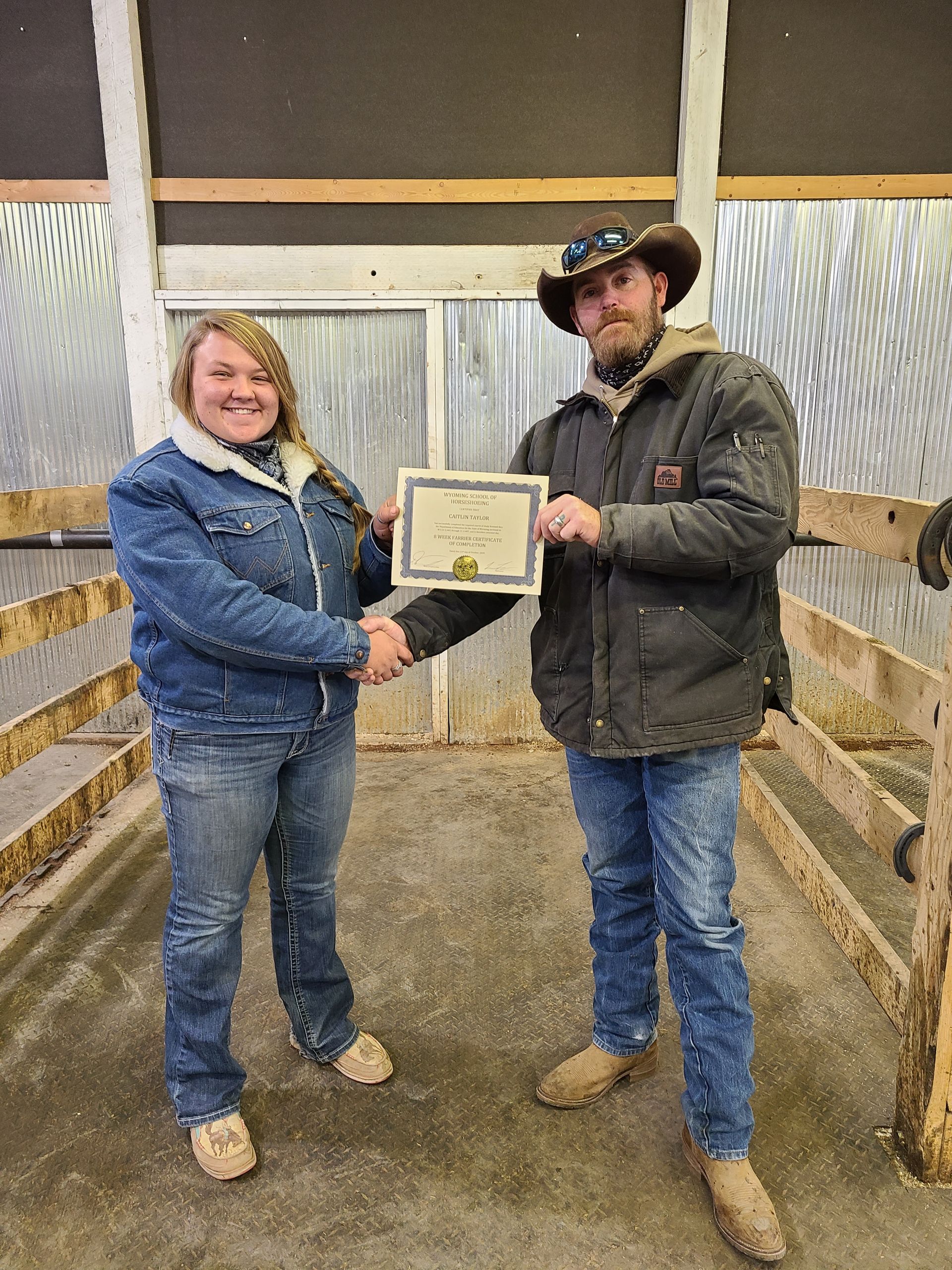 About Us Wyoming School of Horseshoeing