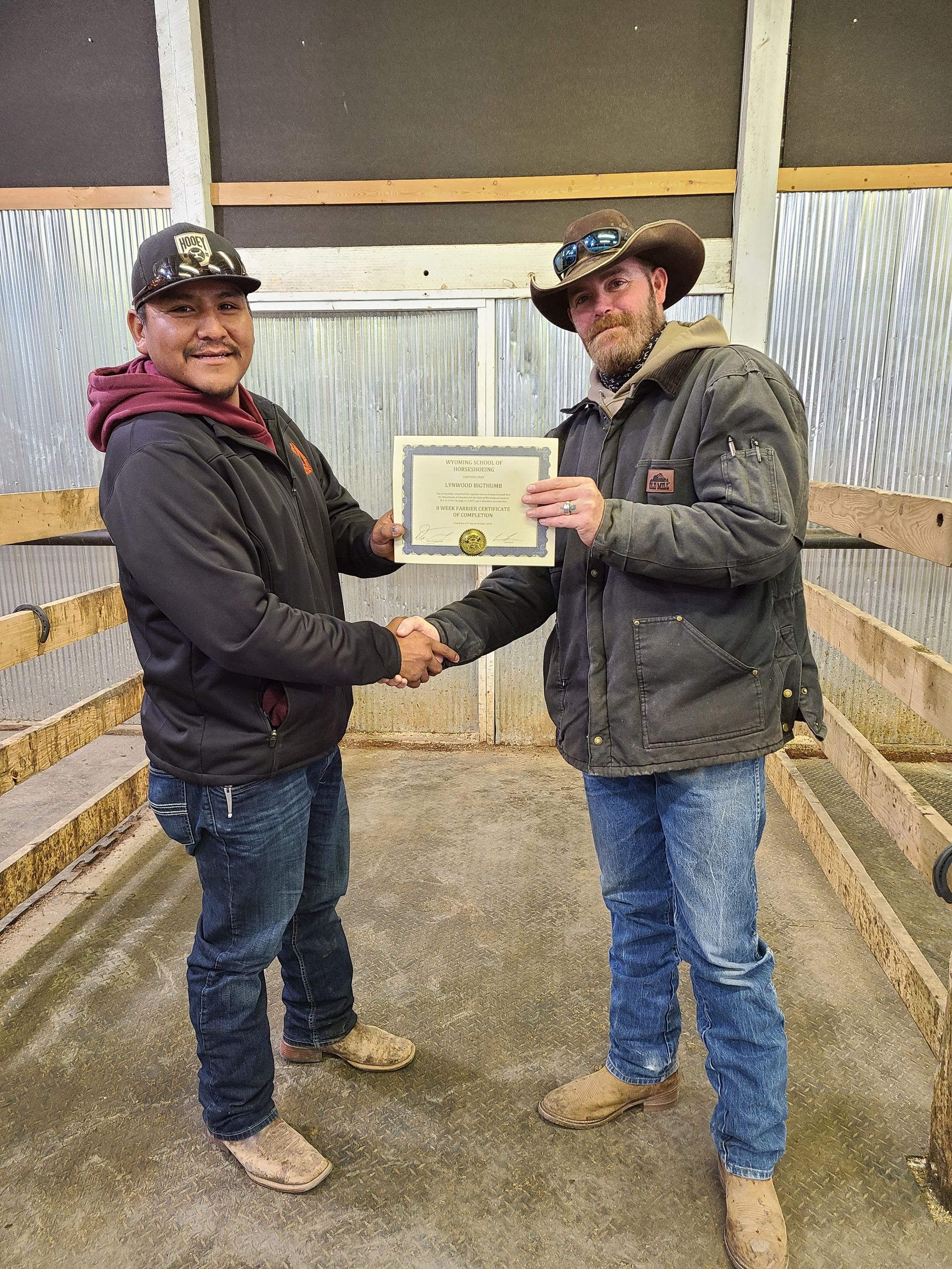 About Us Wyoming School of Horseshoeing