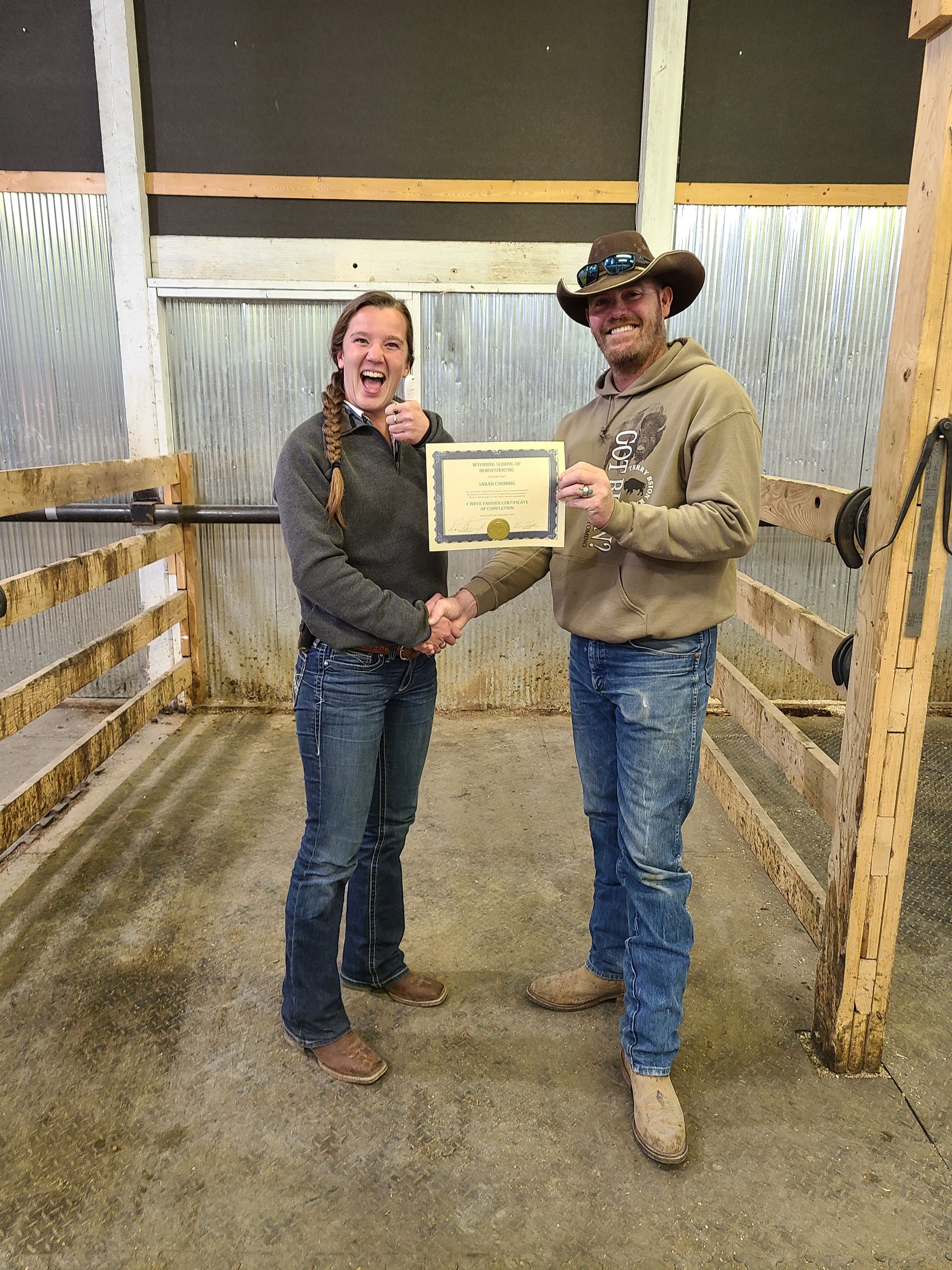 About Us Wyoming School of Horseshoeing