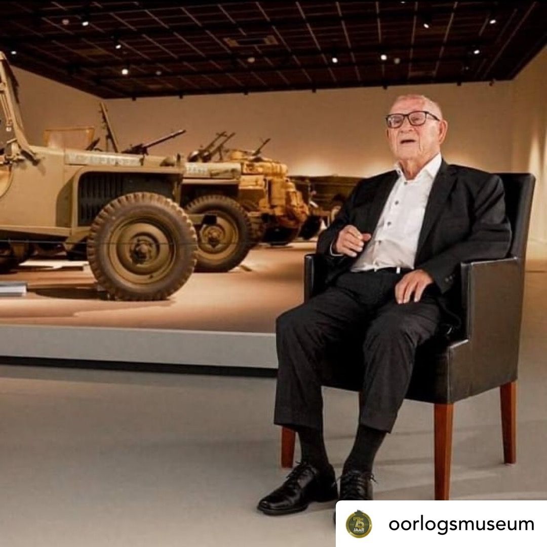 Dhr Hendriks, Engelandvaarder,interview voor Oorlogsmuseum Overloon, wo2 veteraan