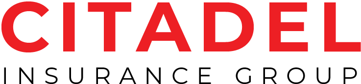 Citadel Insurance Group logo with red “CITADEL” text and gray “INSURANCE GROUP” beneath it