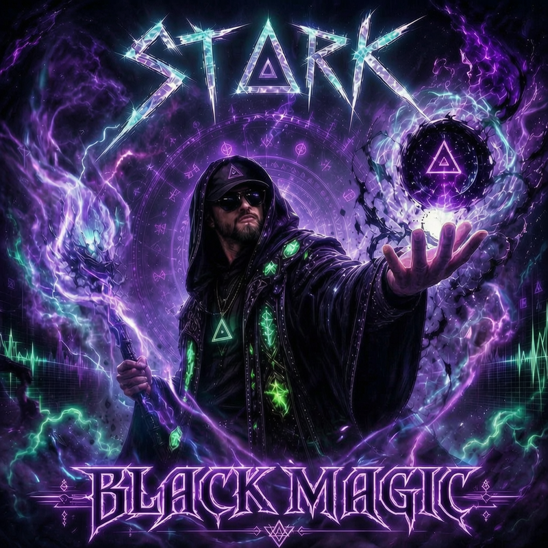 Black Magic cover art by STΔRK