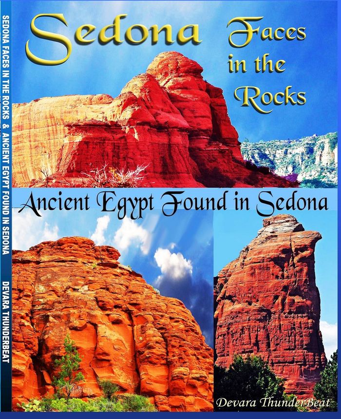 Sedona Faces in the Rocks