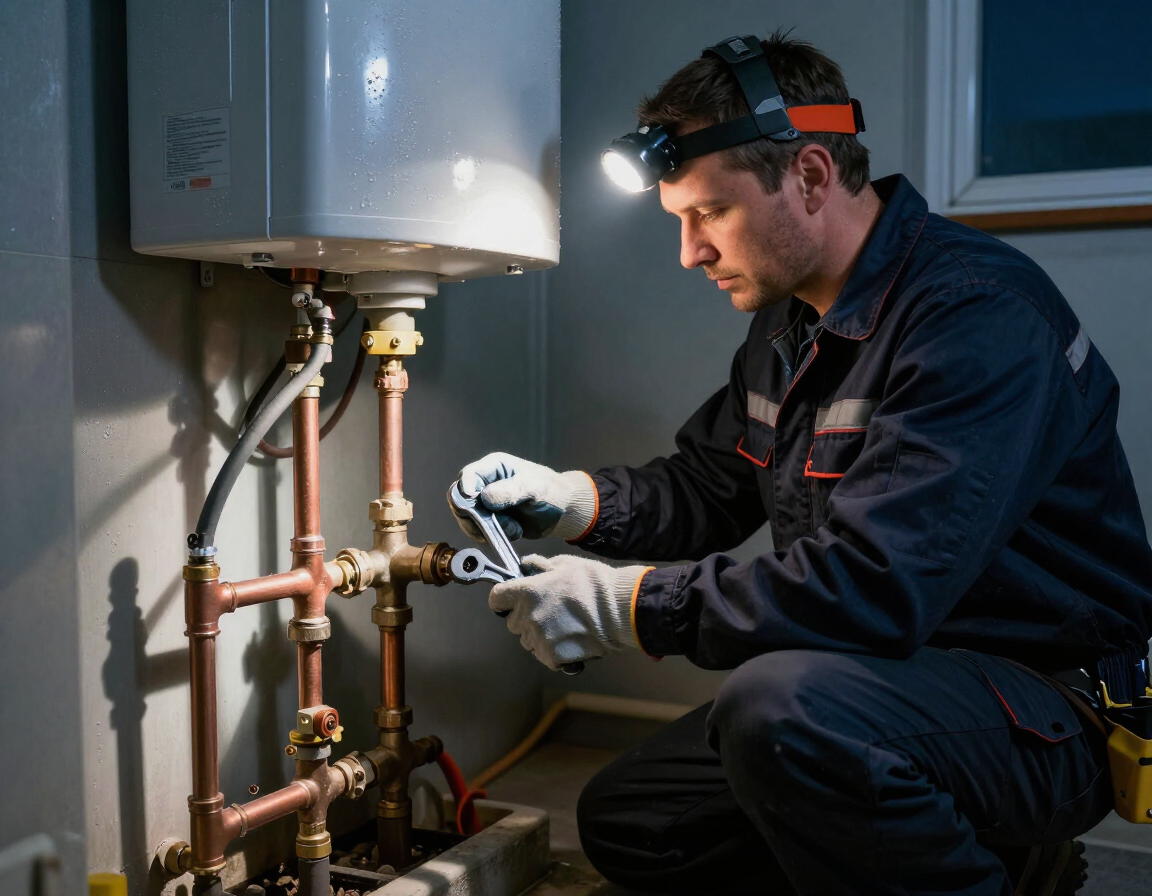 Emergency hot water plumber in Golden Grove