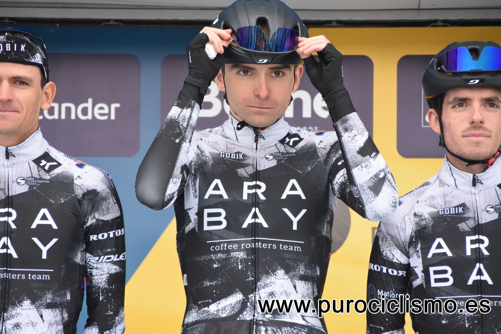 Asier González, durante este O Gran Camiño 2025. | Foto: purociclismo.es 