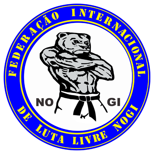 Das Logo für Gracie Jiu-Jitsu ist ein schwarz-weisses Logo mit einem Dreieck in der Mitte.