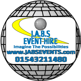J.A.B.S Event Hire Home Page J.A.B.S Event Hire Company Logo