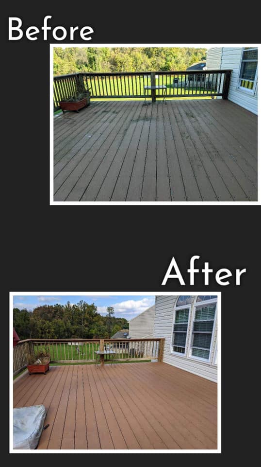 Deck Cleaning