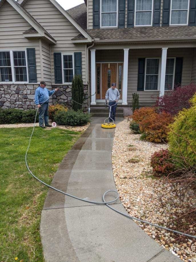 Deck Cleaning