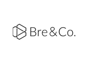 Bre & Co. logo: geometric symbol and text 