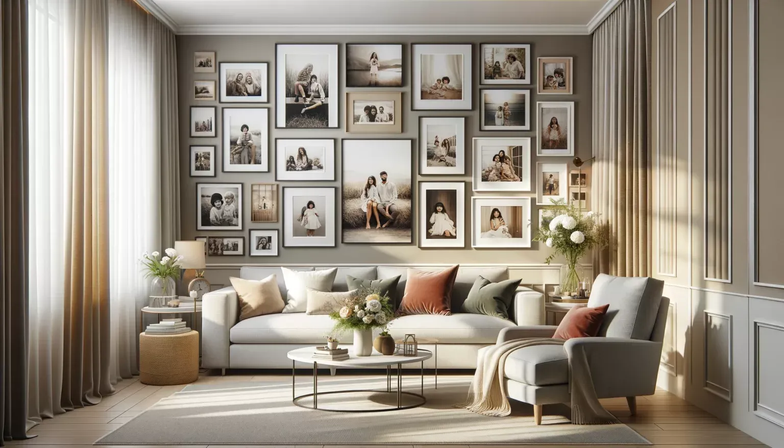 How to Display Family Photos Tastefully Creative Photo Display Ideas