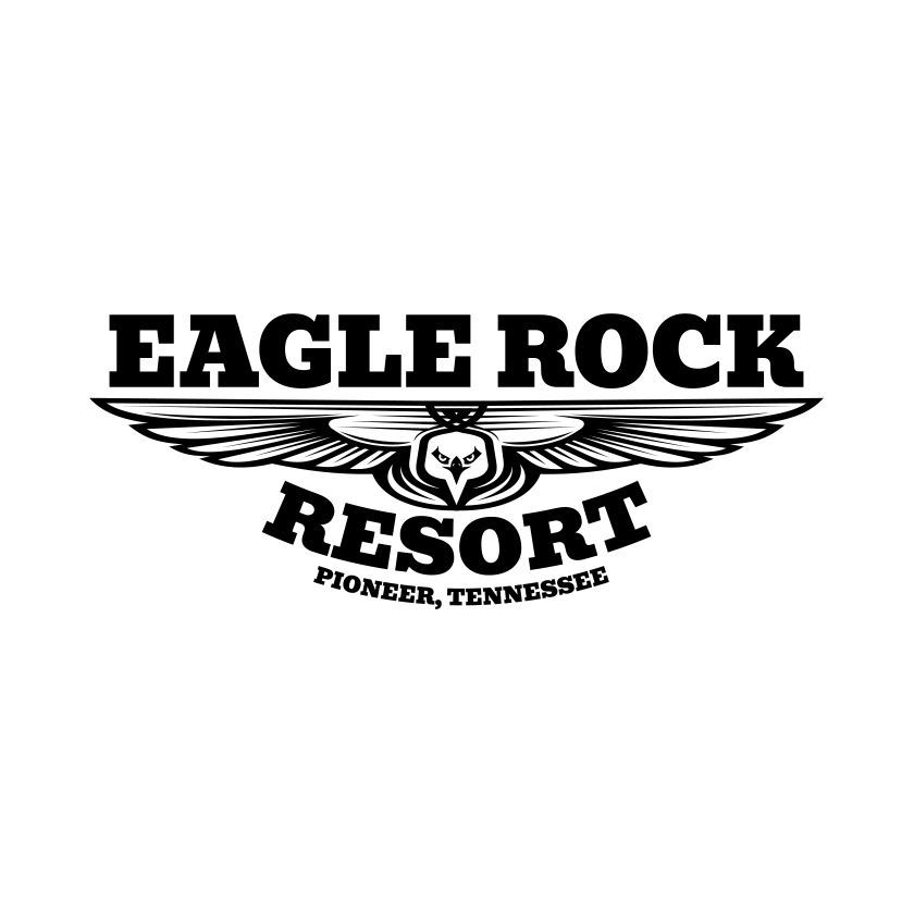 Eagle Rock Resort logo: stylized eagle emblem with text