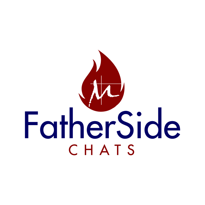 FatherSide Chats logo: flame with 