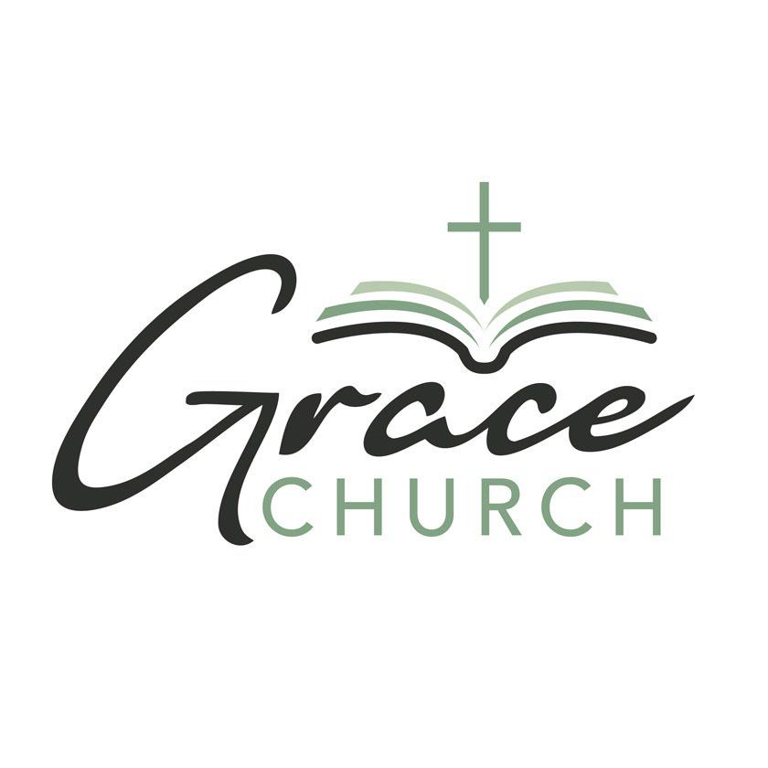 Grace Church logo: black script