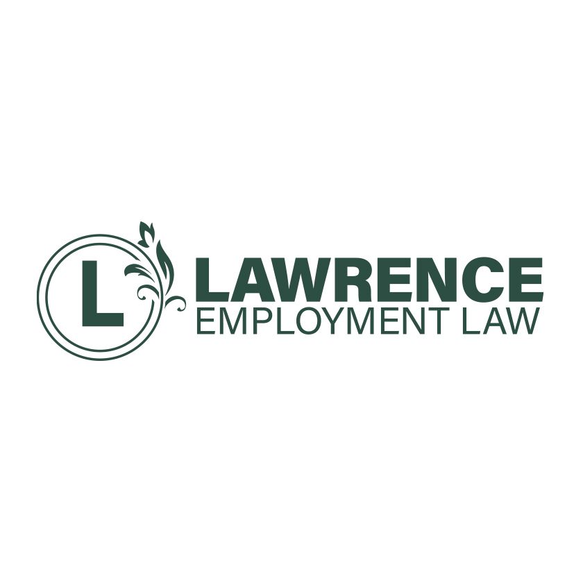Logo for Lawrence Employment Law: a green